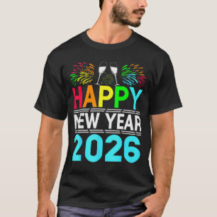 Happy New Year 2026 Nye Party - Funny New Years Ev T-Shirt