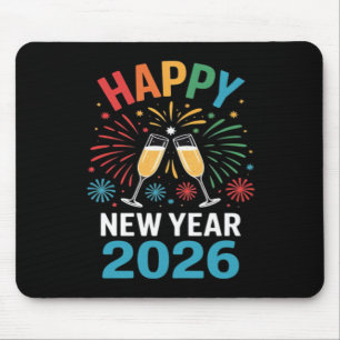 Happy New Year 2026 Party Funny New Years Eve 2026 Mouse Pad