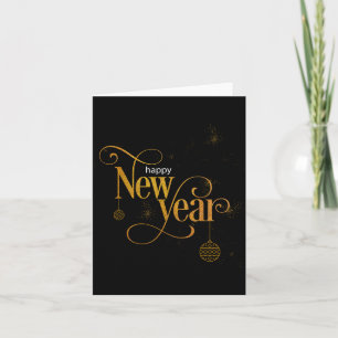 Happy New Year 2026 Party Gift Tee  Card