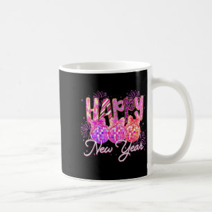Happy New Year 2026 Preppy New Years Nk Coquette B Coffee Mug