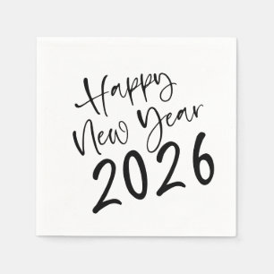 Happy New Year 2026 Script  Napkin