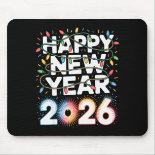 Happy New Year 2026 Sparkle Shirt For Women Mouse Pad