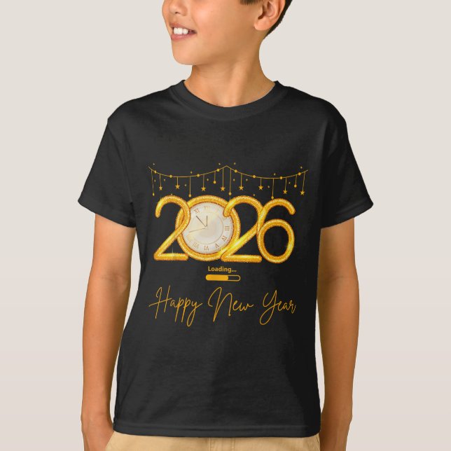Happy New Year 2026  T-Shirt (Front)