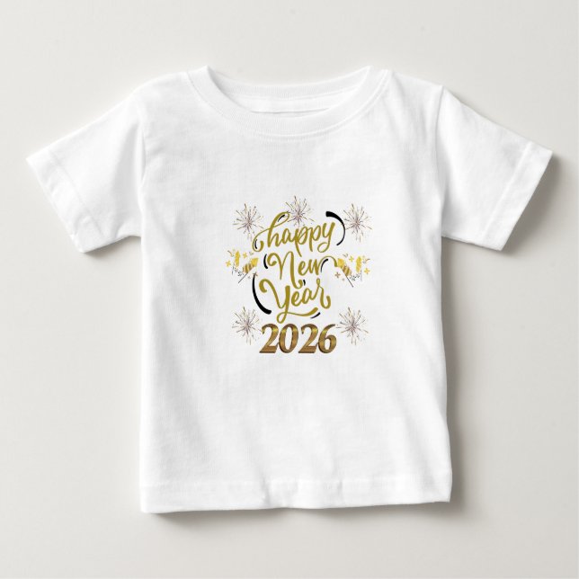 Happy New Year 2026 toddler T-Shirt (Front)