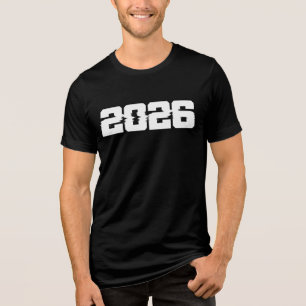 Happy New Year 2026 Tri-Blend Shirt