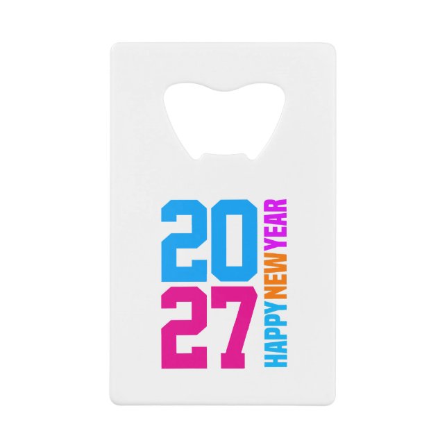 Happy New Year 2027 (Front)