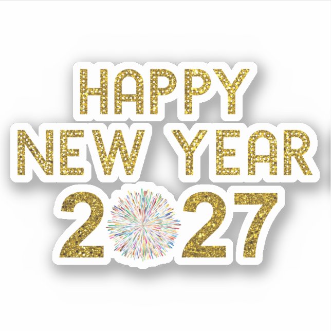 Happy New Year 2027 (Front)