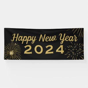 Happy New Year 2027 Party Banner