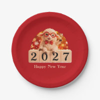 Happy New Year 2027 Year of the Goat Sheep