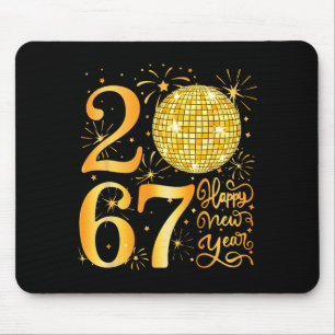 Happy New Year 2067 Funny 67 Six Seven Meme New Ye Mouse Pad