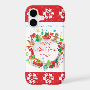 Happy New Year 20XX & Christmas Characters