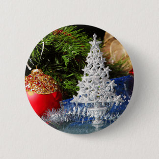 Happy New Year 6 Cm Round Badge