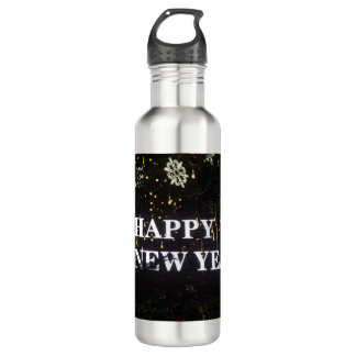 HAPPY NEW YEAR 710 ML WATER BOTTLE