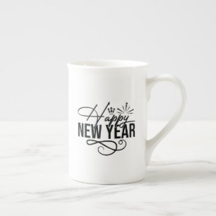 Happy New Year-83852 Bone China Mug