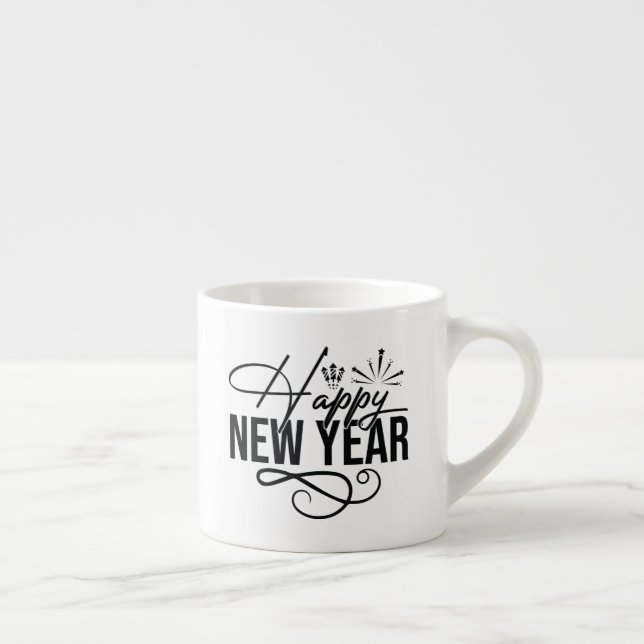 Happy New Year-83852 Espresso Cup (Right)
