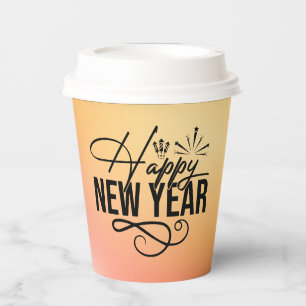 Happy New Year-83852 Paper Cups