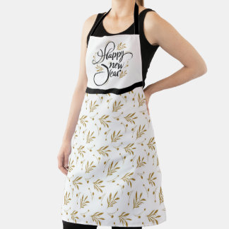 Happy New Year All-Over Print Apron