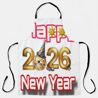 Happy New year  Apron
