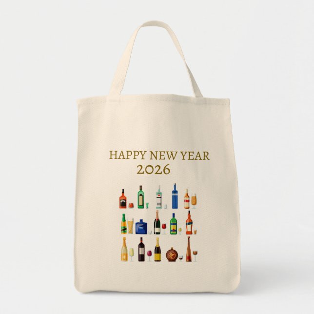 Happy New Year  Bag (Front)