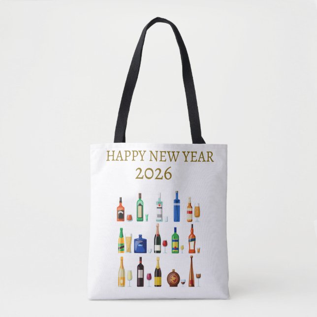 Happy New Year  Bag (Front)
