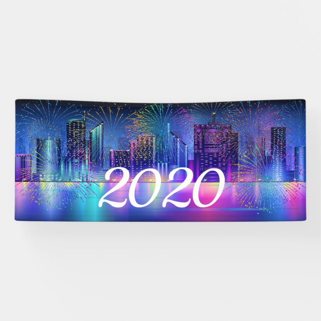 Happy New Year Banner (Horizontal)