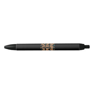 Happy New Year Black Ink Pen