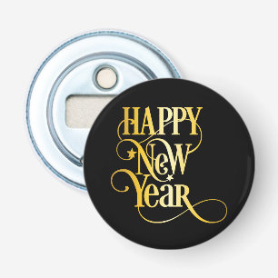 Happy New Year Bottle Opener