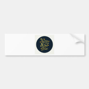 Happy New Year Bumper Sticker