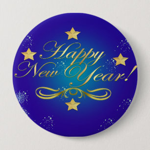 Happy New Year Button