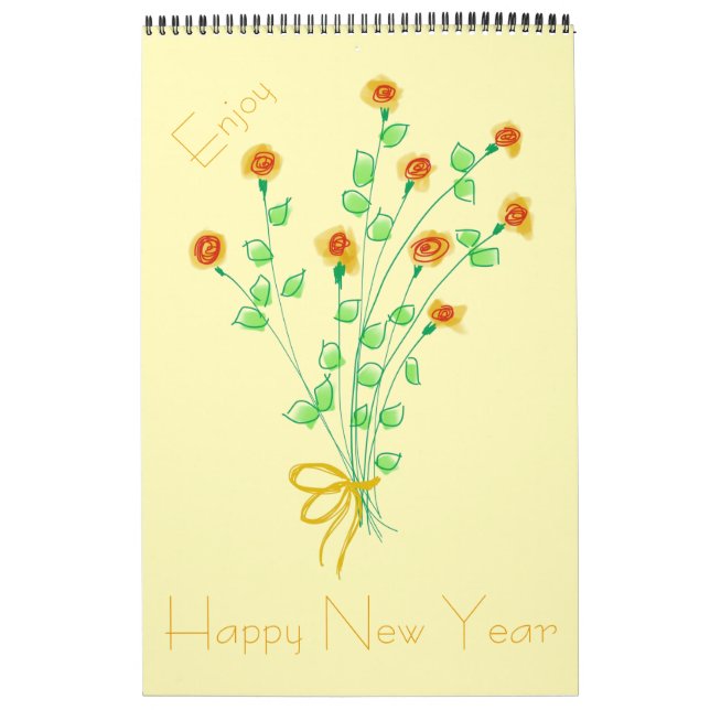Happy New Year Calendar (Cover)