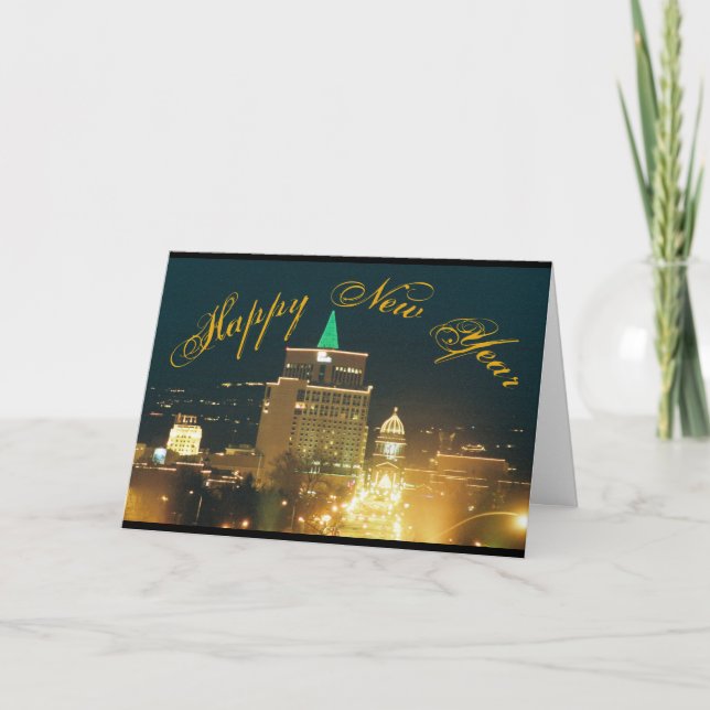Happy New Year  Card (Front)