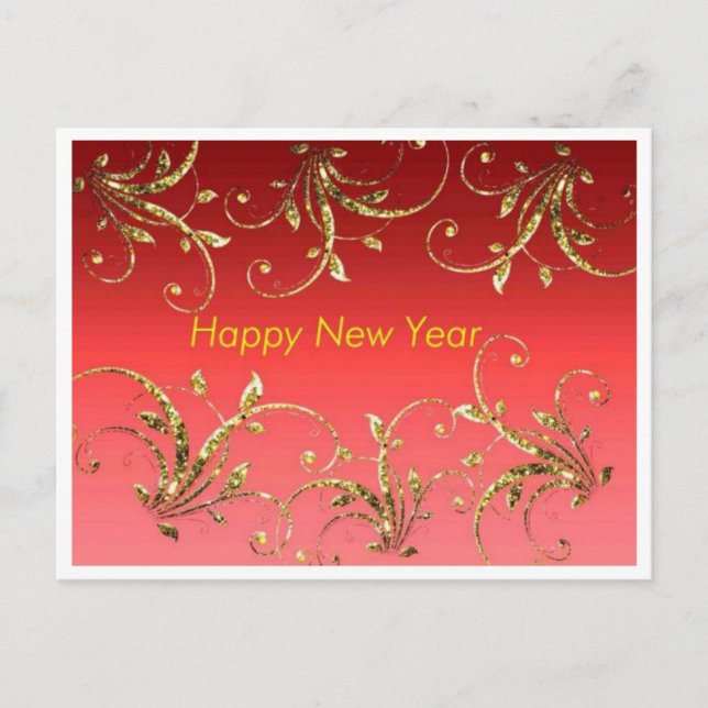 Happy new year card (Front)