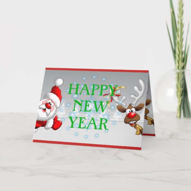 Happy New Year Card (Front)