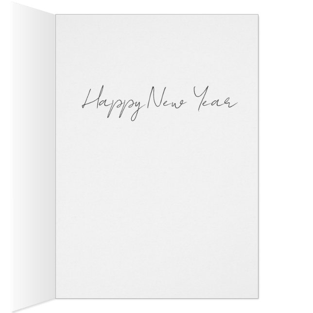 Happy New Year Card (Inside (Right))