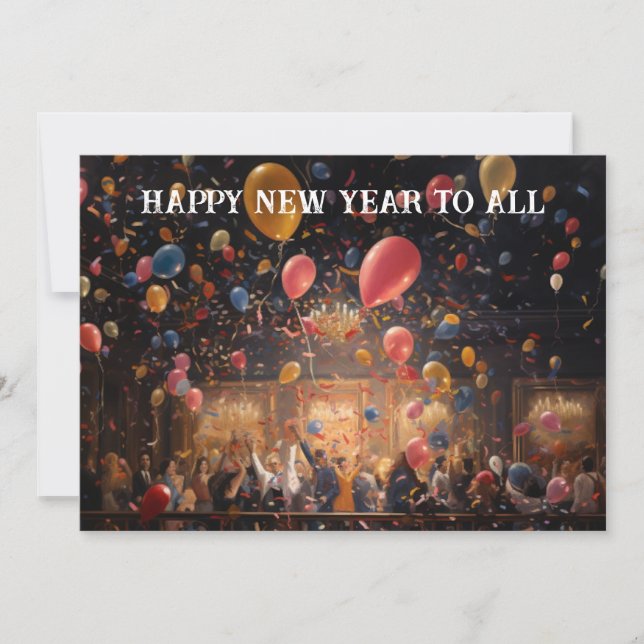Happy New Year Card #7 (Front)