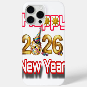 Happy New year  iPhone 15 Pro Max Case