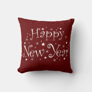 happy new year celebrate event cushion