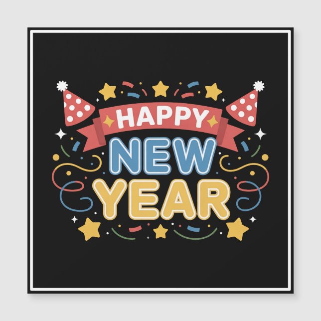 Happy New Year Celebration Design-60277 (Front)