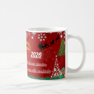 Happy New Year Celebration Mug