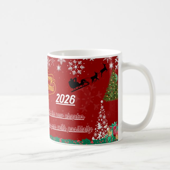 Happy New Year Celebration Mug (Right)
