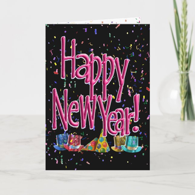 HAPPY NEW YEAR! CHOICES HOLIDAY CARD (Front)