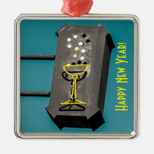 Happy New Year Christmas Ornament