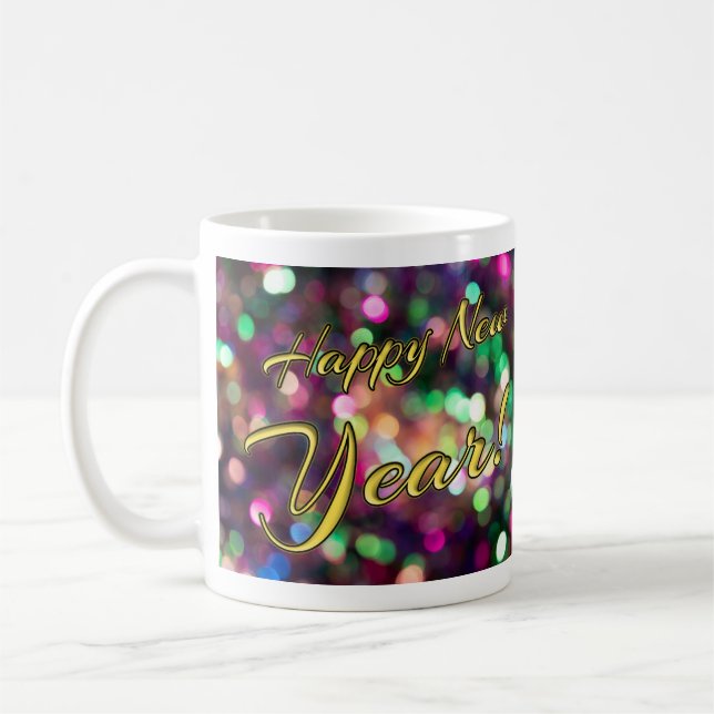 Happy New Year! Coffee Mug (Left)
