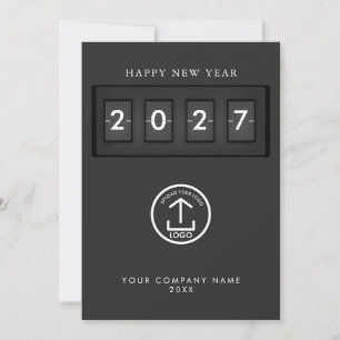 Happy New Year Corporate Business Logo Holiday
