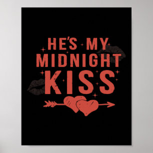 Happy New Year Couples He's My Midnight Kiss Valen Poster