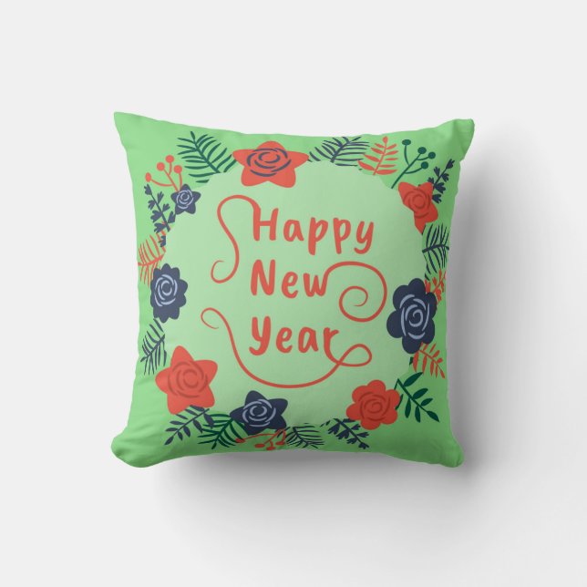 HAPPY NEW YEAR  CUSHION (Front)