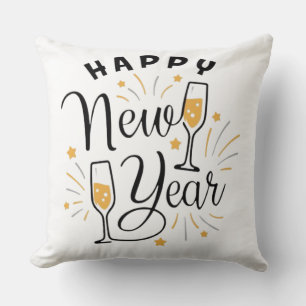 Happy New Year Cushion
