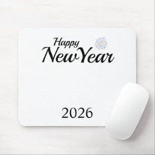 Happy New Year Custom Present Mouse Pad