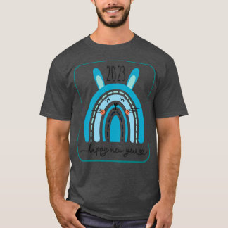happy new year cute bunny T-Shirt