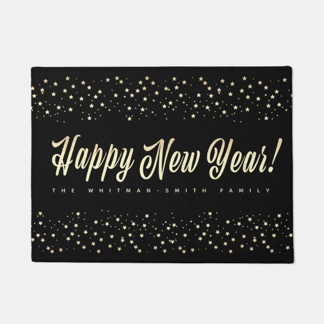 Happy New Year Doormat (Front)
